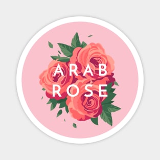 Arab Girl Arab Rose Magnet